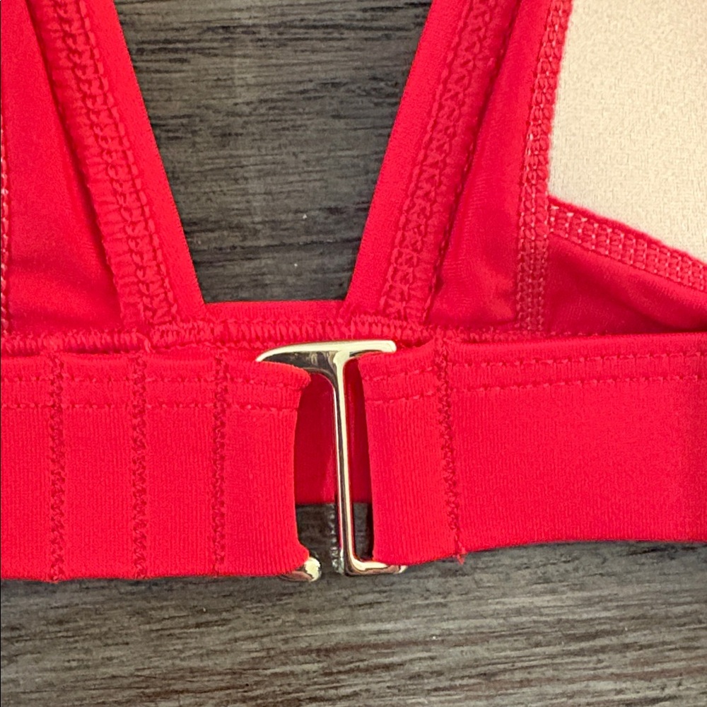 summersalt lava V-Neck Bikini Top - Picture 11 of 12